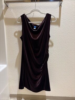Old Navy Off-the-Shoulder Ruched Velvet Mini Dress